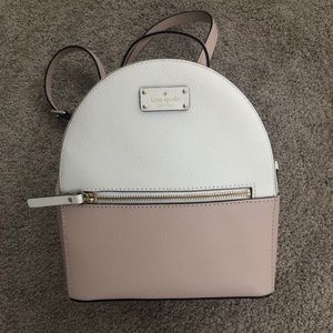 Kate Spade two tone back pack purse